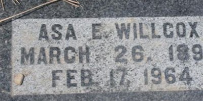 Asa Elwood Willcox Asa Elwood Willcox