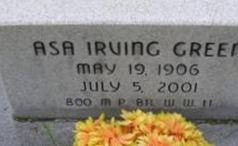 Asa Irving Green