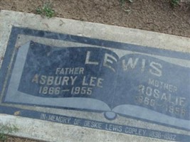 Asbury Lee Lewis