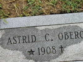Astrid C. Oberg Astrid C. Oberg