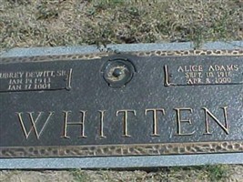 Aubrey Dewitt Whitten, Sr