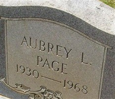 Aubrey L Page Aubrey L Page