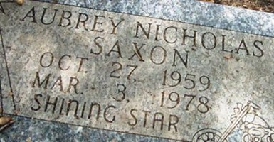 Aubrey Nicholas Saxon Aubrey Nicholas Saxon