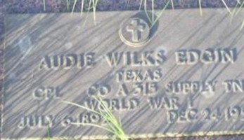 Audie Wilks Edgin