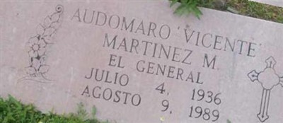 Audomaro "Vincente" Martinez Audomaro "Vincente" Martinez