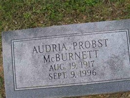Audria Probst McBurnett