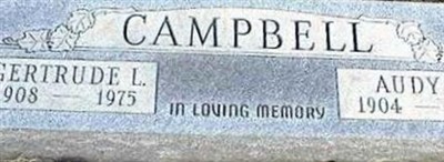 Audy William Campbell Audy William Campbell