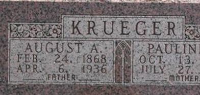 August A. Krueger August A. Krueger