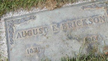August E Erickson August E Erickson