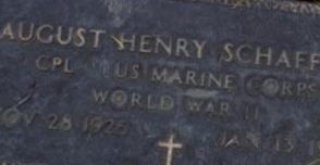 Corp August Henry Schaffer