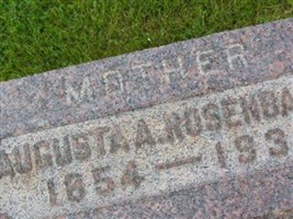 Augusta Anna Marks Rosenbaum Augusta Anna Marks Rosenbaum