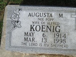 Augusta Louise Frances Popp Koenig