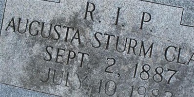 Augusta Sturm Clark Augusta Sturm Clark