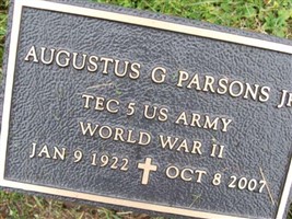 Augustus G Parsons, Jr Augustus G Parsons, Jr