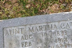 Aunt Martha Cates