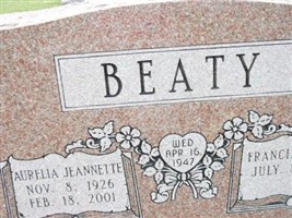 Aurelia Jeanette Bristow Beaty Aurelia Jeanette Bristow Beaty