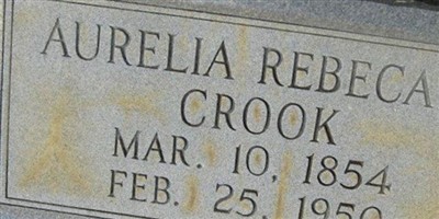 Aurelia Rebeca S. Crook Aurelia Rebeca S. Crook