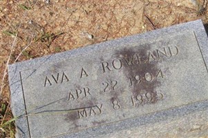 Ava Arlene Rowland Ava Arlene Rowland