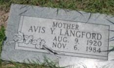 Avis Y. Langford