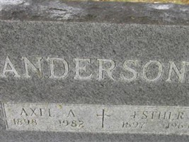 Axel A. Anderson Axel A. Anderson