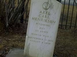 Axel Carl Henriksen Axel Carl Henriksen