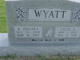 B. Delora Wyatt B. Delora Wyatt