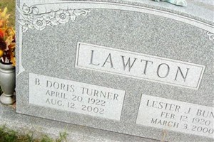 B Doris Turner Lawton