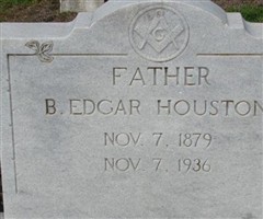 B. Edgar Houston B. Edgar Houston