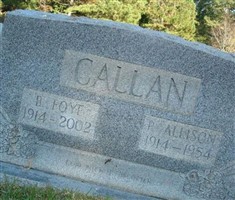 B. Foye Callan B. Foye Callan