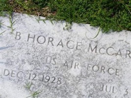 B Horace McCarter B Horace McCarter