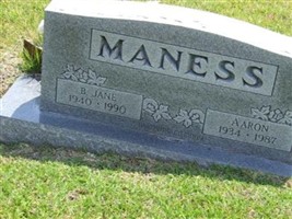 B. Jane Maness B. Jane Maness