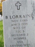 B Lorraine Hummel B Lorraine Hummel