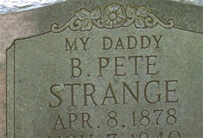 B. Pete Strange