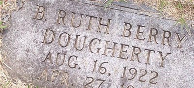 B Ruth Berry Dougherty