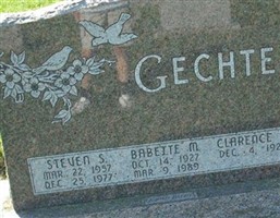 Babette M. Gechter Babette M. Gechter
