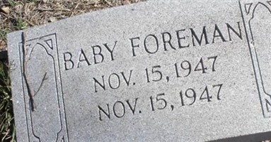Baby Boy Foreman Baby Boy Foreman
