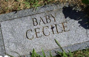 Baby Cecile Russell