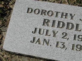 Baby Dorothy Julia Riddle