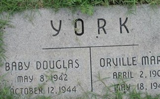 Baby Douglas Ned York