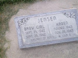 Baby Girl Jensen Baby Girl Jensen