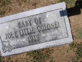 Baby of Joe & Lillie Colonel