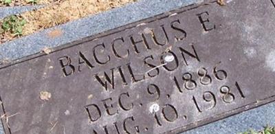 Bacchus E. Wilson