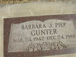 Barba J. Piep Gunter