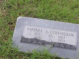 Barbara A Cunningham