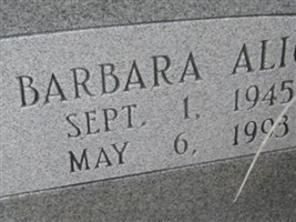 Barbara Alice Spurr Chesser