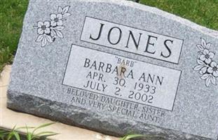 Barbara Ann Jones