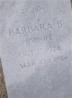 Barbara B Williams