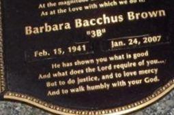 Barbara Bacchus Brown