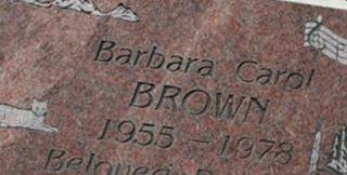 Barbara Carol Brown