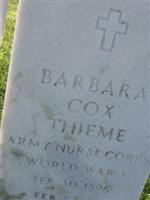 Barbara Cox Thieme